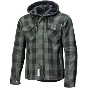 Held Lumberjack II, textieljas, zwart/groen, XL