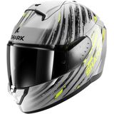 Shark Ridill 2 Assya, integraalhelm, grijs/zwart/geel, XS