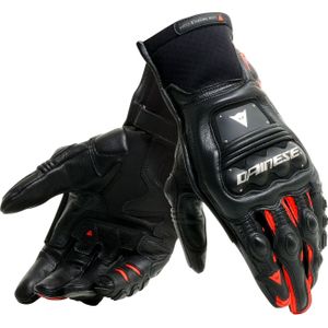 Dainese Steel-Pro In, Handschoenen, zwart/neon rood, L