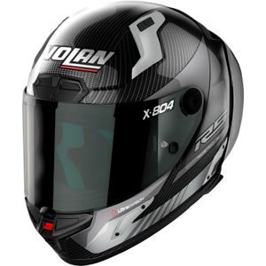 Nolan X-804 RS Ultra Carbon Hot Lap, integraalhelm, zwart/grijs, XL