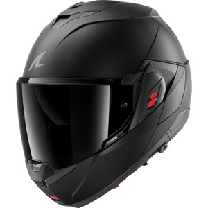 Shark OXO Dark Shadow, opklapbare helm, Mat-Zwart, XXL