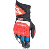 Alpinestars GP Pro R3 Honda, handschoenen, Zwart/Lichtrood/Blauw, L