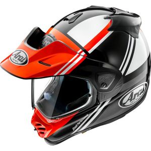 Arai Tour-X5 COSMIC, Enduro helm, Zwart/Wit/Rood, XS