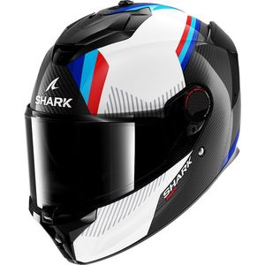 Shark Spartan GT Pro Carbon Dokhta, integraalhelm, Zwart/Wit/Blauw/Rood, M