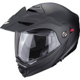 Scorpion ADX-2 Solid, opklapbare helm, Mat-Zwart, L