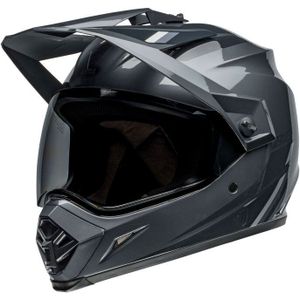 Bell MX-9 Adventure MIPS Alpine, enduro helm, donkergrijs/zwart/zilver, S