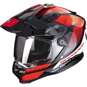 Scorpion ADF-9000 Air Trail, enduro helm, zwart/rood, L