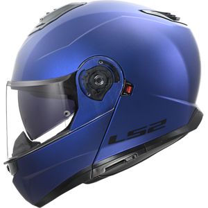 LS2 FF908 Strobe II Solid, opklapbare helm, Mat-Blauw, XXL