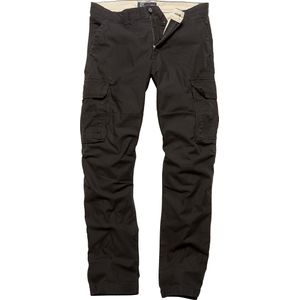 Vintage Industries Reef, cargo broek, zwart, 3XL