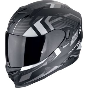 Scorpion EXO-520 Evo Air Sensus, integraalhelm, Mat Zwart/Zilver/Grijs, S