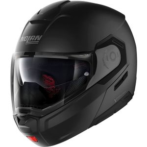 Nolan N90-3 Classic N-Com, opklapbare helm, Mat-Zwart, M
