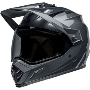 Bell MX-9 Adventure MIPS Alpine, enduro helm, donkergrijs/zwart/zilver, XL