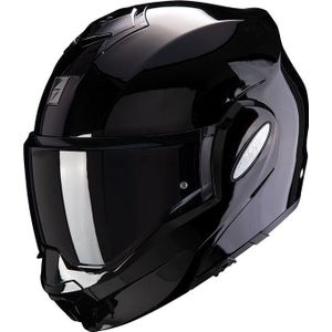 Scorpion EXO-Tech Evo Solid, modulaire helm, zwart, M