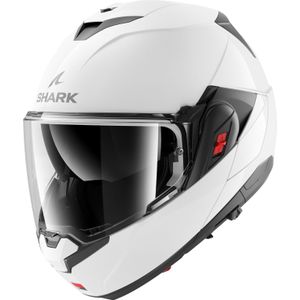 Shark OXO Blank, opklapbare helm, Wit, XS