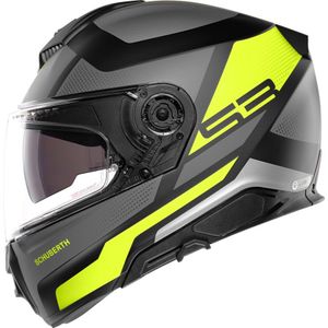 Schuberth S3 Daytona, integraalhelm, Mat Grijs/Neon-Geel/Zwart, L (58/59)