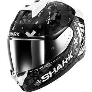 Shark Skwal i3 Hellcat, integraalhelm, zwart/zilver, L