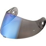 X-Lite X803/X802/X702/X661/X603, vizier convex gespiegeld, Blauw-Gespiegeld