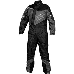 IXS X79817, regen pak 1pcs., zwart/grijs, M