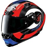 X-Lite X-803 RS Ultra Carbon Hattrick, integraalhelm, Rood/Blauw/Zwart/Wit, XL