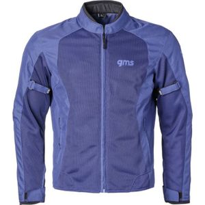 GMS-Moto fiftysix.7, mesh jas, blauw, XXL
