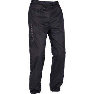 Richa Side-Zip, regenbroeken, zwart, XL