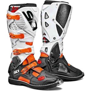 Sidi Crossfire 3, laarzen, Neon-Oranje/Zwart/Wit, 40 EU