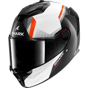 Shark Spartan GT Pro Carbon Dokhta, integraalhelm, Zwart/Wit/Grijs/Rood, XL