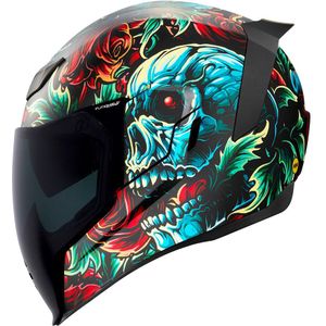 Icon Airflite Mips Omnicrux, integraalhelm, zwart/blauw/rood, XXL