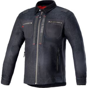 Alpinestars AS-DSL Toshio, spijkerjasje, donkerblauw/zwart, XL