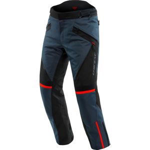 Dainese Tempest 3 D-Dry, textielbroek waterdicht, donkergrijs/zwart/rood, 50