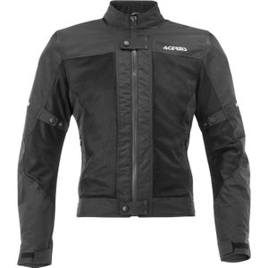 Acerbis Ramsey Vented, textieljas, zwart, 3XL