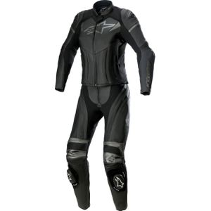 Alpinestars GP Plus, lederen pak 2st. vrouwen, zwart/grijs, 48