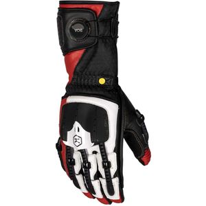 Knox Handroid MK V, handschoenen, Zwart/Wit/Rood, S