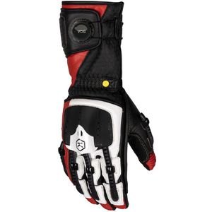 Knox Handroid MK V, handschoenen, Zwart/Wit/Rood, S