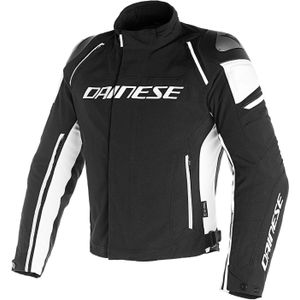 Dainese Racing 3, textieljas D-Dry, zwart/zwart/witte, 62