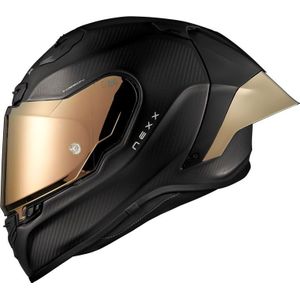 Nexx X.R3R Zero Pro 2 Carbon, integraalhelm, Mat Zwart/Goud, L