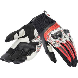 Dainese Mig 3, handschoenen, Zwart/Rood/Wit, 3XS