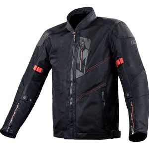 LS2 Alba, textile jacket, zwart, 5XL