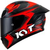 KYT NZ-Race Competition Carbon, integraalhelm, rood/zwart, XL