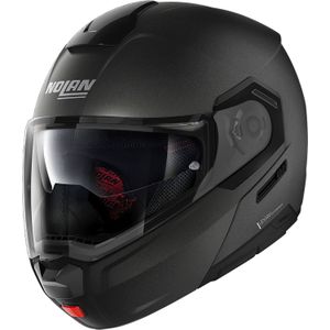 Nolan N90-3 Special N-Com, opklapbare helm, Mat-Donkergrijs, M