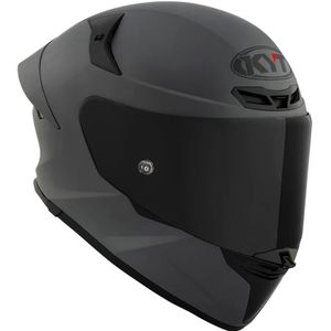 KYT TT-Revo Plain, integraalhelm, Mat-Grijs, XXL