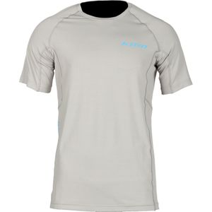 Klim Aggressor -1.0, functioneel shirt korte mouwen, lichtgrijs, L