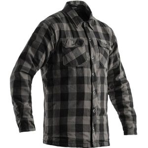 RST X Lumberjack, jasje/shirt van textiel, donkergrijs/zwart, XS
