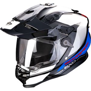 Scorpion ADF-9000 Air Trail, enduro helm, Zwart/Blauw/Wit, L