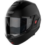 Nolan N120-1 Classic N-Com, modulaire helm, Mat-Zwart, M
