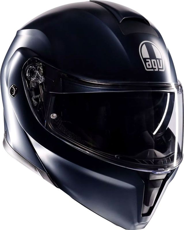 AGV Streetmodular Mono, opklapbare helm, Mat-Donkerblauw, S