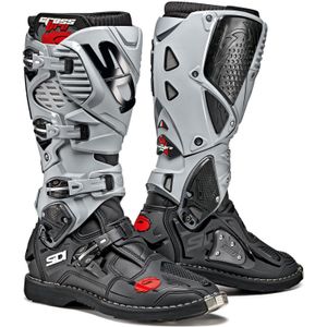 Sidi Crossfire 3, laarzen, Zwart/Lichtgrijs, 46 EU