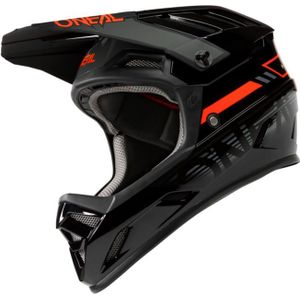 ONeal Backflip S21 Eclipse, fietshelm, Mat Zwart/Grijs/Rood, S