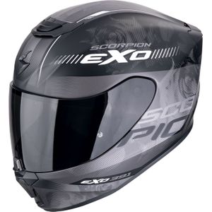 Scorpion EXO-391 Ava, integraalhelm, Mat Zwart/Grijs/Wit, S
