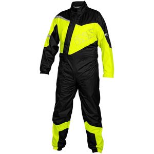 IXS X79817, regen pak 1pcs., zwart/neon geel, XXL